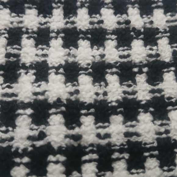 Talbots Short Sleeve Cardigan Check Jacquard Button Down Size 2X - Picture 7 of 8